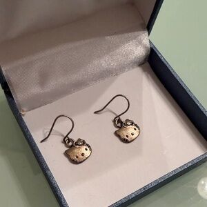 Hello Kitty Silver Earrings